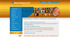 Desktop Screenshot of discus-olomouc.cz